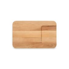 Image of Brabantia Profile cutting board for vegetables, cutting surface, wood, 40 x 2...
