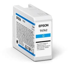 Image of Original Epson T47A2 Cyan Ink Cartridge (C13T47A200)