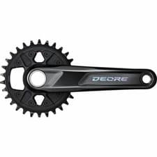 Image of Shimano Deore FC-M6120 Deore chainset, 12-speed, 55 mm Boost , 30T, 170 mm