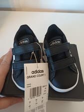 Image of Adidas Gran Court 1 Baby Trainers Size Uk 4
