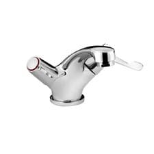 Image of Bristan Lever Mono Basin Mixer, with Pop Up Waste with Ceramic - VAL2 BAS C CD