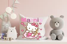 Image of Hello Kitty Personalised Cushion