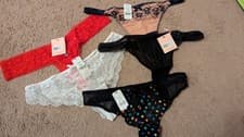 Image of 5 X  BOUX AVENUE ASSORTED BRIEFS THONGS SIZE UK 8  NEW  RRP £60  BARGAIN