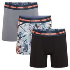 Image of Reebok Men’s Performance 3 Pack Boxer Briefs – Medium Length Sports Underwear