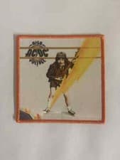 Image of AC/DC High Voltage Album Cover Woven Sew Or Iron On Patch Officially Licensed