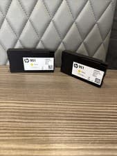 Image of Original HP 951 Yellow Ink Cartridge Set Of 2 Opened Not Used