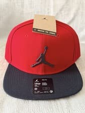 Image of Air Jordan Nike Pro Jumpman Classics Snapback AR2118 Red Black Bred Hat Cap NEW