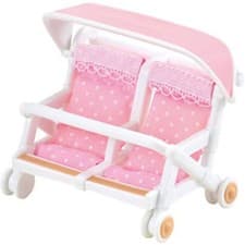 Image of Sylvanian Families KA-214 Double Stroller Calico Critters Japan