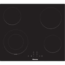 Image of Hisense E6422SC 59cm 4 Burners Ceramic Hob Touch Control Black