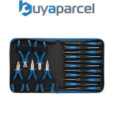 Image of Draper 48958 Precision Pliers and Screwdriver Set (16 Piece)