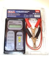 Image of Sealey BT2002 Digital Battery & Alternator Tester 6-12V Battery 6, 12, 24V Alter