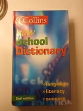 Image of Collins New School English School Dictionary Hardback