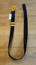 Image of Carhartt Black Nylon Men's L Belt. Nylon webbing. Low profile. Fits Pants 36=38.