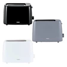 Image of Tower 2-Slice Toaster 6 Browning Levels Cancel Removable Crumb Tray Kitchen 650W