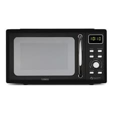 Image of Tower 800W 20L Digital Microwave in Black with Mirror Finish T24041BLK