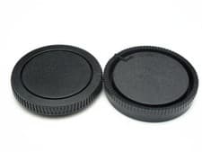 Image of Body And Rear Lens Caps For Sony A Mount / Minolta Mount UK Seller