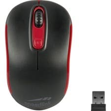 Image of SpeedLink SL-630013-BKRD Mouse Optical Black Red 3 Buttons 1600 dpi