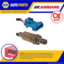 Image of Lambda Sensor fits PEUGEOT 206 2D 2.0 99 to 07 Oxygen Cambiare Quality New