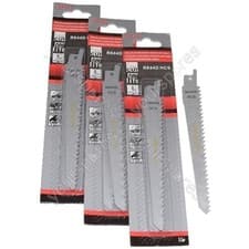 Image of Reciprocating Sabre Saw Blades R644D 150mm Long High Carbon Steel (HCS) – 15 Pac