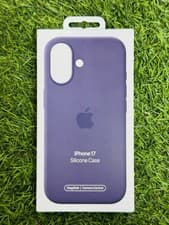 Image of Genuine Apple Silicone Case with MagSafe For iPhone 17 Purple iPhone 17