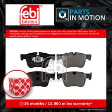 Image of Brake Pads Set fits PEUGEOT 5008 Mk2 Front 2016 on 1623162380 1636925480 Febi