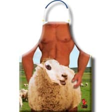 Image of BBQ APRON Funny Joke Gift Men Stag Night Novelty Sheep Shagger