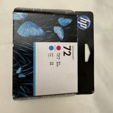 Image of Genuine HP 72 Printhead Magenta and Cyan C9383A  - BNIB