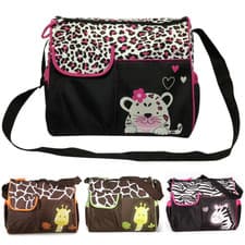 Image of Waterproof Baby Diaper Nappy Mummy Changing Handbag Shoulder Bag with Mat Travel