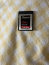 Image of SanDisk 128GB Extreme PRO Cfexpress, Type B card, RAW 4K video recording