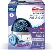 Image of UniBond AERO 360º Lavender, Humidity Absorber, Ultra-Absorbent, Helps Prevent