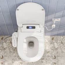 Image of HOROW Smart Bidet Toilet Seat Electric Heated Seat, Self-Cleaning Nozzle & Dryer
