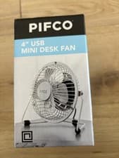 Image of Pifco 4-inch USB Mini Desk Fan