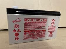 Image of 4 x 12V 7AH UPS Battery Kit - Direct Replacement - APC RBC23, RBC24, RBC25