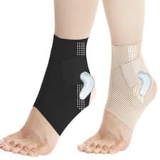 Image of Reinforced Adjustable Ankle Brace with Orthopedic Design for Tendons Protections