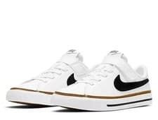 Image of Nike Boy's Court Legacy Sneaker Little Kid DA5381-102 White (12C, 13C, 3Y, 5Y)