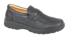 Image of Men SCIMITAR Black PU Apron Saddle Casual PU Sole