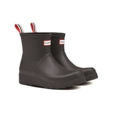 Image of Hunter Original Play Short Rubber Women's Black Wellington Boots New