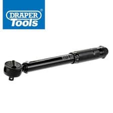 Image of Draper 64534 Black Calibrated Ratchet Torque Wrench 3/8" Square Drive 10 - 80Nm