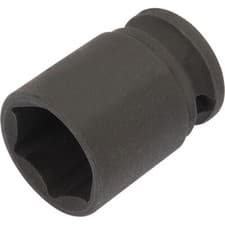 Image of Draper Expert 3/8" Drive Hi-Torq Hexagon Impact Socket Metric 17mm