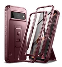 Image of Dexnor for Google Pixel 8 Case Heavy Duty Rugged Cover with Kickstand
