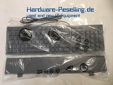 Image of Dell USB Keyboard Gray QWERTZ KB216 0YGTFH BK216-GY-GER with Palmrest Wrist Rest