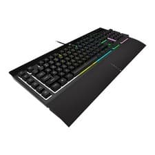 Image of Corsair K55 RGB PRO Keyboard, 5-Zone RGB, Membrane, 12-Key Rollover, Anti-Ghosti