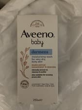 Image of Aveeno Baby Dermexa Moisturising Wash Double Oatmeal Concentration 250ml - NEW