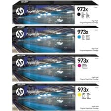 Image of HP 973X Ink Cartridges PageWide **FULL SET**