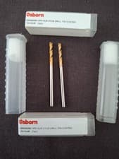 Image of Osborn Europa 2.6mm drill Stub DRILL Tin coated hpd-sus BIT HSS 14mm x 46mm x 2
