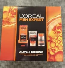 Image of L'Oreal Paris Men Expert Alive and Kicking 3 Piece Gift Set For Him