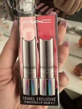Image of Mac Tendertalk Lip Balm Play with Me and candy wrapped set 