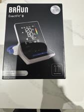 Image of Braun ExactFit 3 Upper Arm Blood Pressure Monitor With 2 Cuff Sizes - BUA6150WE