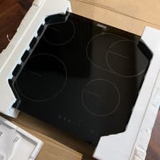 Image of Zanussi ZHRN643K 56cm Built-In Electric Ceramic Hob - Black