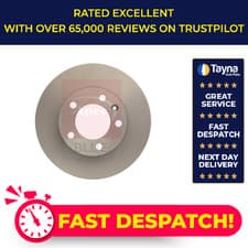 Image of 2x Brake Discs Pair Vented fits OPEL MOVANO B 2.3D Front 2010 on 302mm Set New